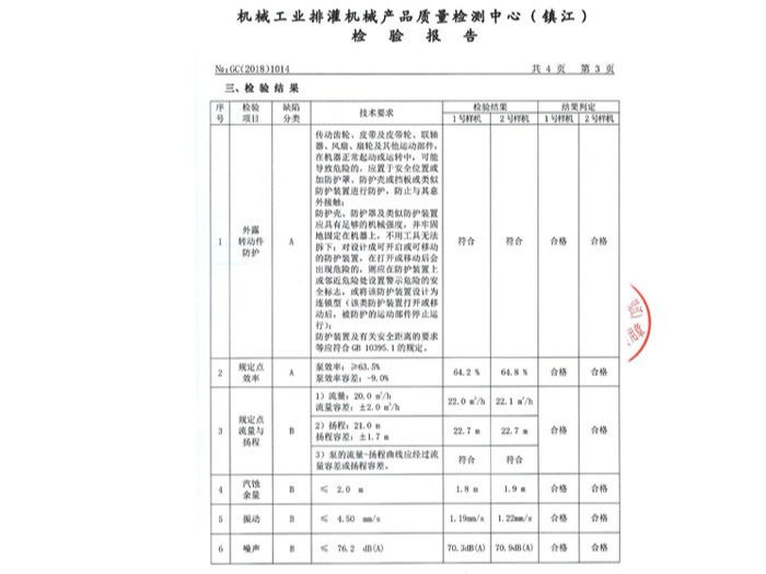 太博检测报告